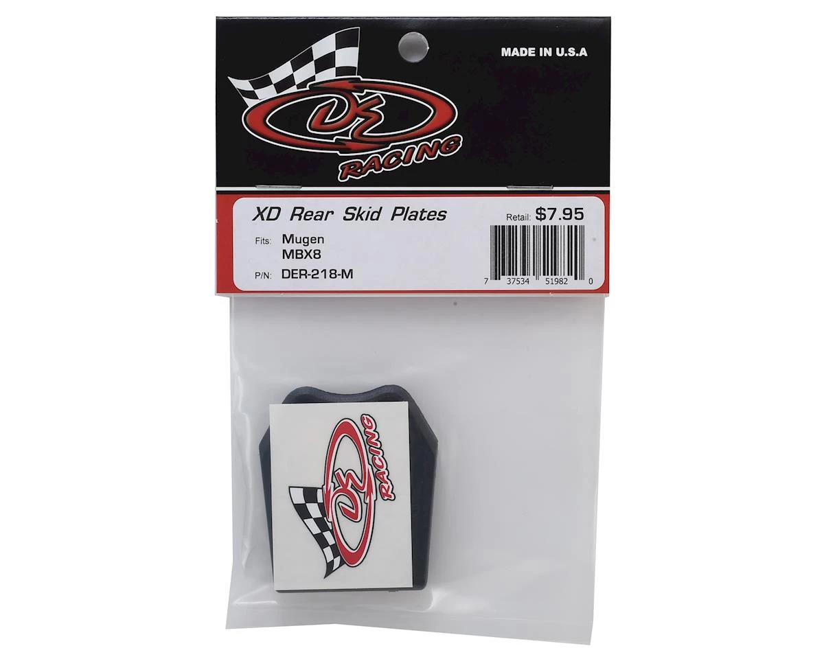 DE Racing MBX8 XD "Extreme Duty" Rear Skid Plates (3) 4 DE Racing MBX8 XD "Extreme Duty" Rear Skid Plates (3) - Image 2