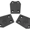 DE Racing XD Extreme Duty Rear Skid Plates (3) (Associated RC8B3/RC8T3)