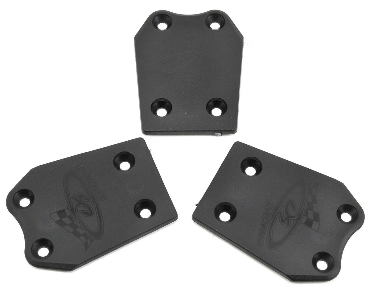 DE Racing XD Extreme Duty Rear Skid Plates (3) (Associated RC8B3/RC8T3) 3 DE Racing XD Extreme Duty Rear Skid Plates (3) (Associated RC8B3/RC8T3)