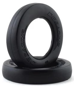 DE Racing Accelerator Drag Racing Front Tires w/Inserts (Clay)
