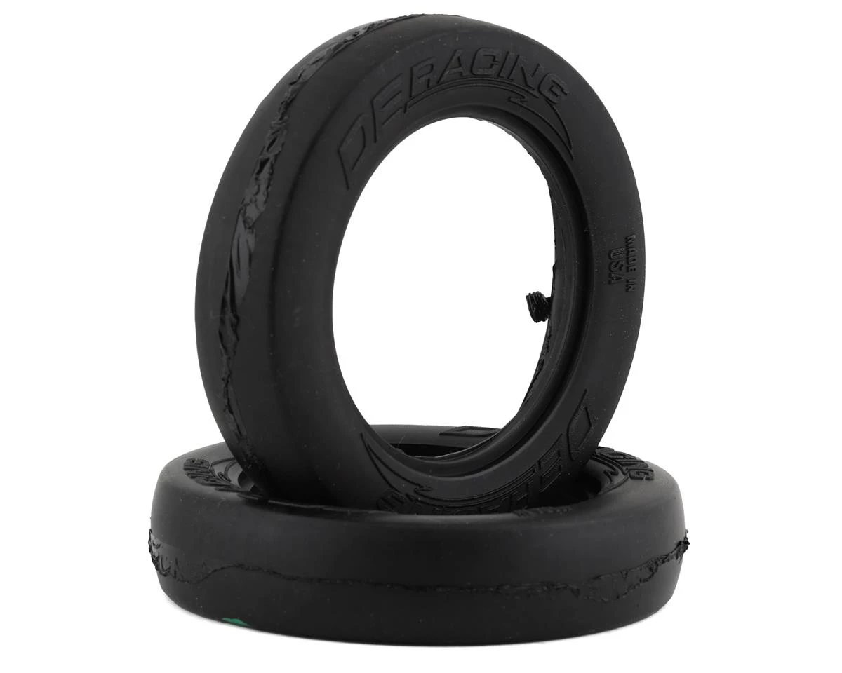 DE Racing Accelerator LP Low Profile Drag Racing Front Tires w/Inserts (Clay) 3 DE Racing Accelerator LP Low Profile Drag Racing Front Tires w/Inserts (Clay)