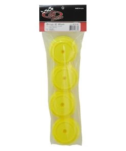 DE Racing 12mm Hex "Borrego" Short Course Wheels (Yellow) (4) (22SCT/TEN-SCTE) -DE Racing Official Shop der bs4 ly 2