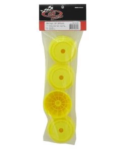 DE Racing 12mm Hex "Borrego" Short Course Wheels (Yellow) (4) (SC6/Slash/Blitz) -DE Racing Official Shop der bs4 uy 2