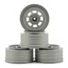 DE Racing Speedway SC Short Course Dirt Oval Wheels (Silve) (4) (19mm Backspace) (Slash Front) w/12mm Hex 2 DE Racing Speedway SC Short Course Dirt Oval Wheels (Silve) (4) (19mm Backspace) (Slash Front) w/12mm Hex -DE Racing Official Shop der ds4 fs