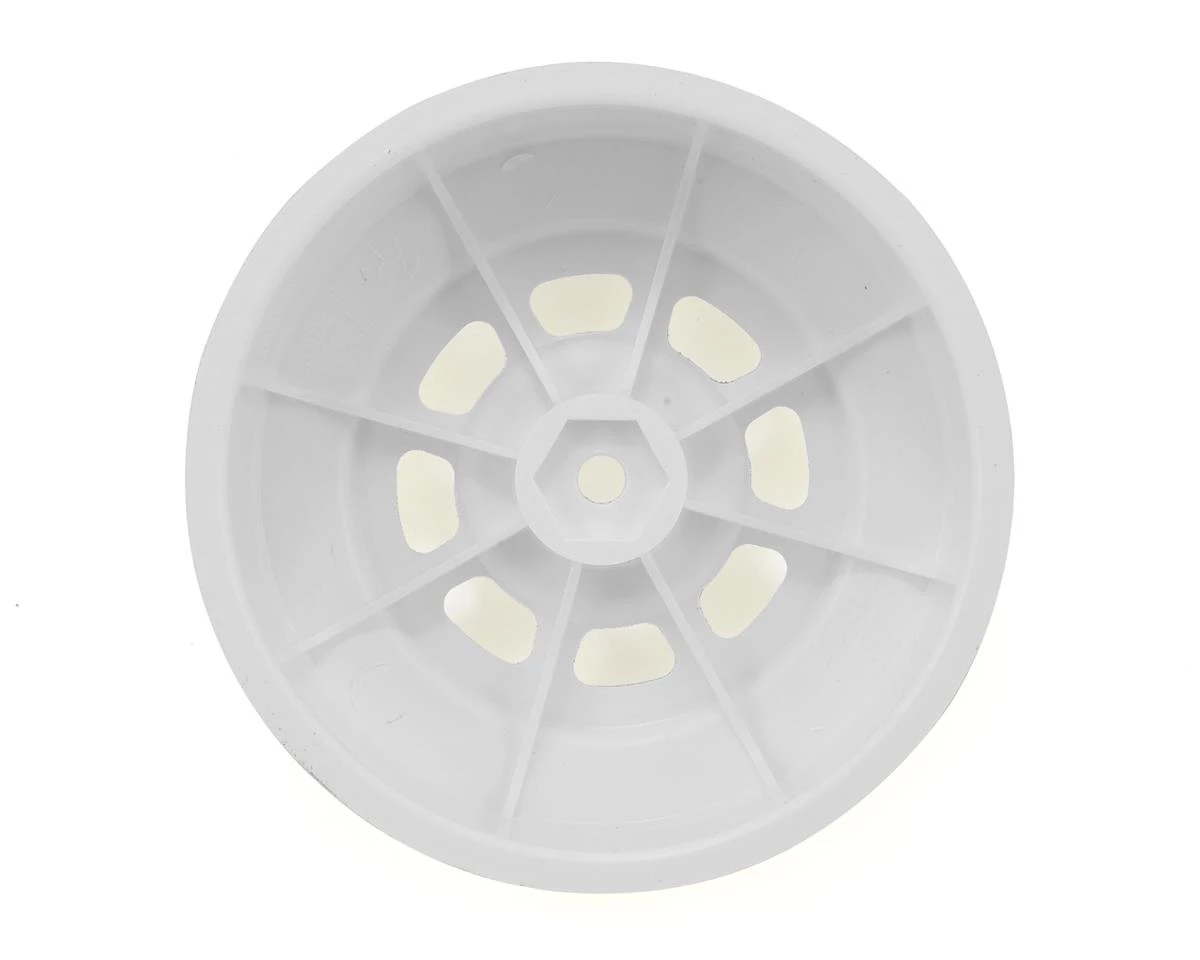 DE Racing Speedway Short Course Wheels (White) (4) (21.5mm Backspace) (Slash Rear) w/12mm Hex 4 DE Racing Speedway Short Course Wheels (White) (4) (21.5mm Backspace) (Slash Rear) w/12mm Hex - Image 2