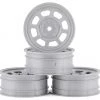 DE Racing Speedway Front Wheels (Silver) (4) (Custom Works/B6) -DE Racing Official Shop der dsb afs