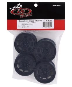 DE Racing Speedway Rear Wheels (Black) (4) (Custom Works/B6) 7 DE Racing Speedway Rear Wheels (Black) (4) (Custom Works/B6) -DE Racing Official Shop der dsb arb 2