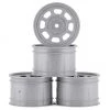 DE Racing Speedway Rear Wheels (Silver) (4) (Custom Works/B6) -DE Racing Official Shop der dsb ars