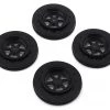 DE Racing Gambler Drag Racing Front Wheels (Black) w/12mm Hex -DE Racing Official Shop der gdf ab
