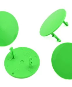 DE Racing Gambler Dirt Oval Mud Plugs (Green) (4)