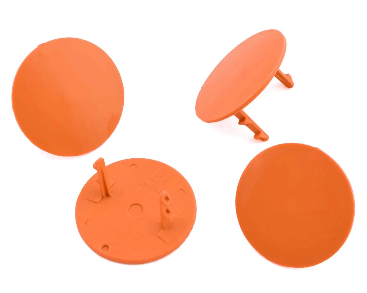 DE Racing Gambler Dirt Oval Mud Plugs (Orange) (4) 3 DE Racing Gambler Dirt Oval Mud Plugs (Orange) (4)