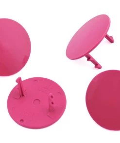DE Racing Gambler Dirt Oval Mud Plugs (Pink) (4)