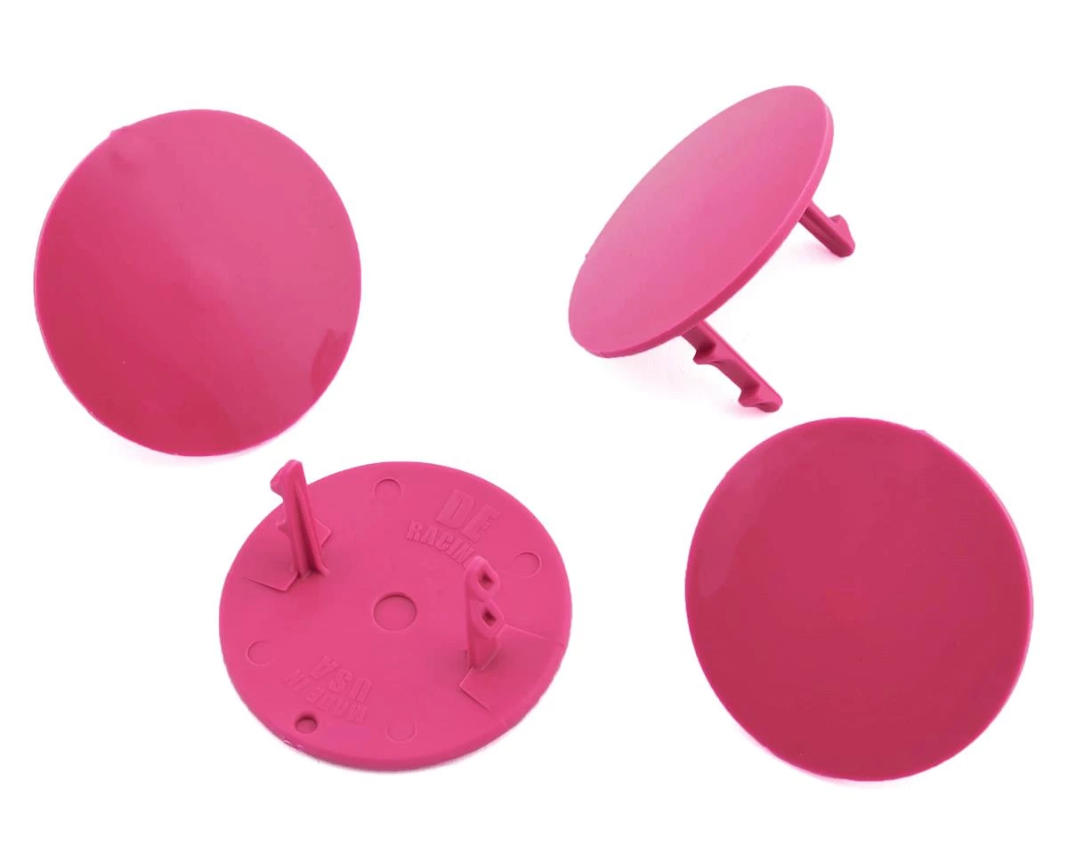 DE Racing Gambler Dirt Oval Mud Plugs (Pink) (4) 3 DE Racing Gambler Dirt Oval Mud Plugs (Pink) (4)