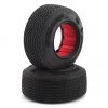 DE Racing Outlaw Sprint HB Dirt Oval Front Tires w/Red Insert (2) (Clay) -DE Racing Official Shop der osf2 c1