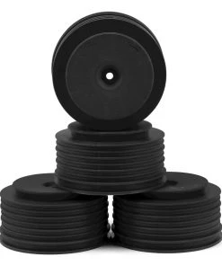 DE Racing "Speedline PLUS" Short Course Wheels (Black) (4) (SC5M) w/12mm Hex
