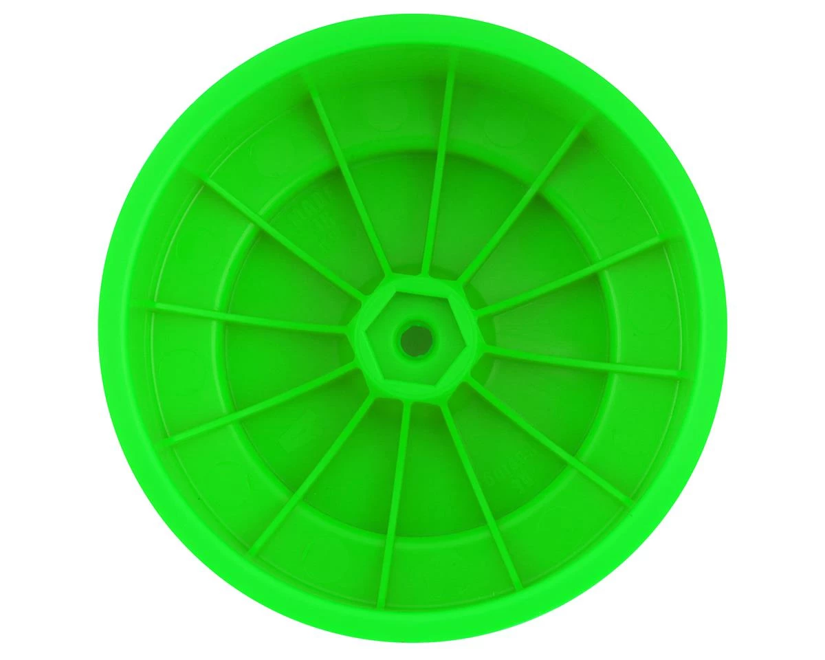 DE Racing "Speedline PLUS" Short Course Wheels (Green) (4) (SC5M) w/12mm Hex 4 DE Racing "Speedline PLUS" Short Course Wheels (Green) (4) (SC5M) w/12mm Hex - Image 2