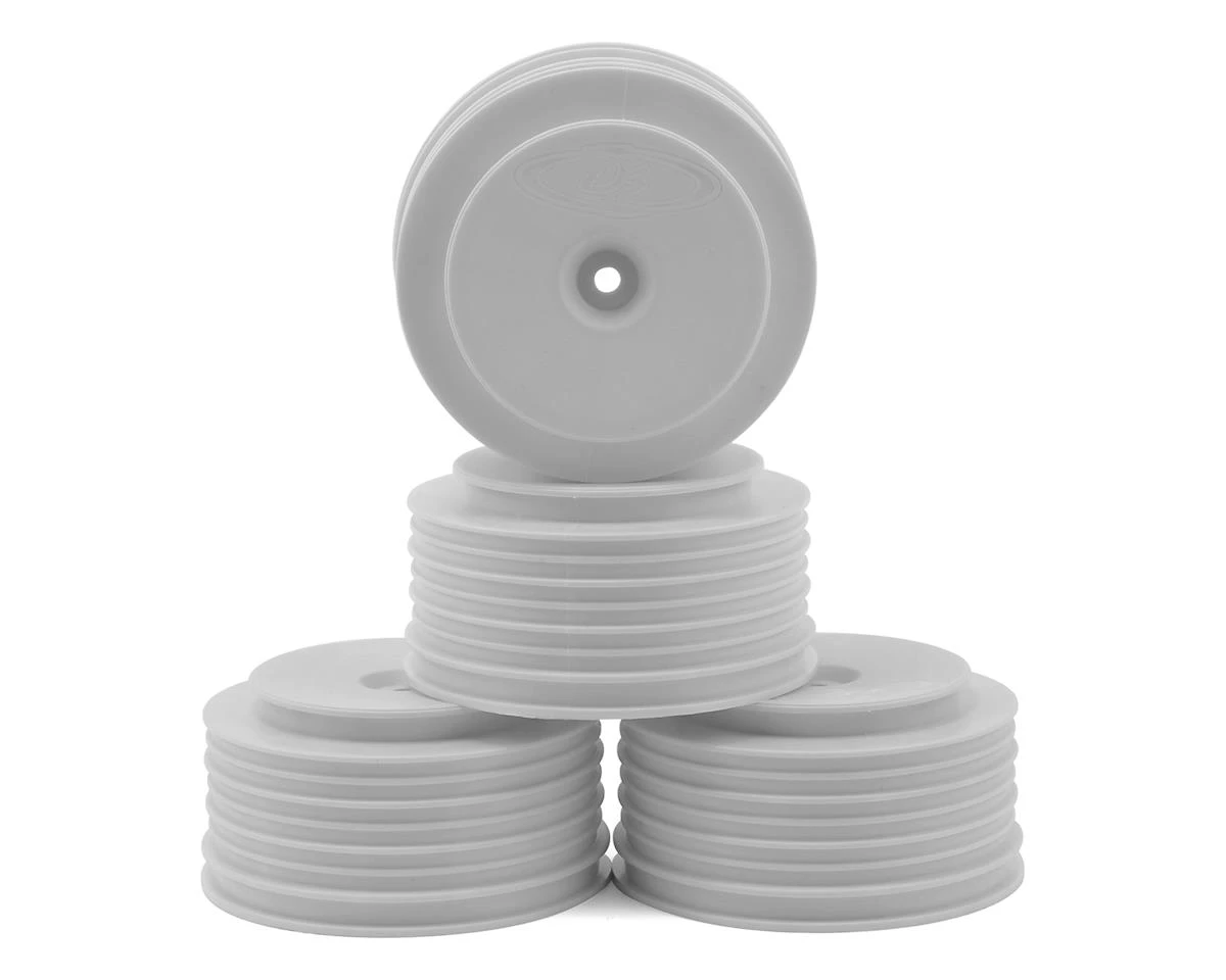 DE Racing "Speedline PLUS" Short Course Wheels (White) (4) (SC5M) w/12mm Hex 3 DE Racing "Speedline PLUS" Short Course Wheels (White) (4) (SC5M) w/12mm Hex