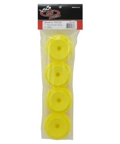 DE Racing Speedline PLUS Short Course Wheels (Yellow) (4) (SC6/Slash/Blitz) w/12mm Hex -DE Racing Official Shop der ps4 uy 2