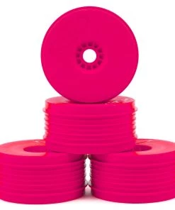 DE Racing "SpeedLine PLUS" 1/8 Buggy Wheel (4) (Pink)