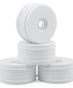 DE Racing "SpeedLine PLUS" 1/8 Buggy Wheel (4) (White)