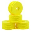 DE Racing "SpeedLine PLUS" 1/8 Buggy Wheel (4) (Yellow)