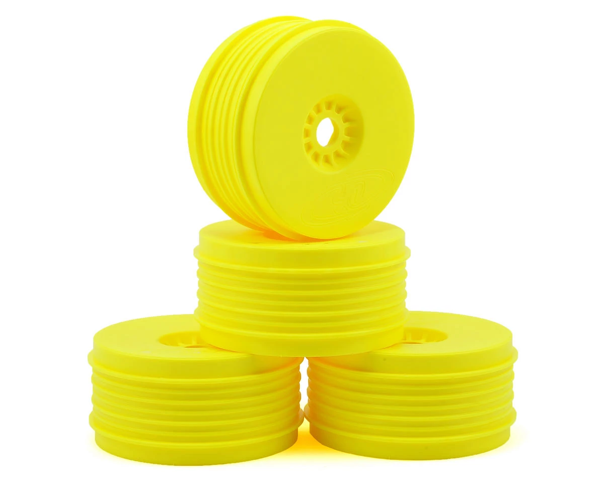 DE Racing "SpeedLine PLUS" 1/8 Buggy Wheel (4) (Yellow) 3 DE Racing "SpeedLine PLUS" 1/8 Buggy Wheel (4) (Yellow)