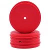 DE Racing Speedline PLUS 2.4 4WD Front Buggy Wheel (2) (Red) w/12mm Hex (22-4/D413/B74)