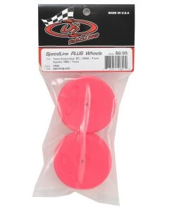 DE Racing Speedline PLUS 2.4 1/10 Buggy Front Wheel (2) (Pink) w/12mm Hex (B6/RB6) -DE Racing Official Shop der psb afp 2