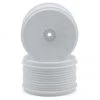 DE Racing Speedline PLUS 2.4 1/10 Buggy Rear Wheel (2) (White) w/12mm Hex (RB6/ZX6)