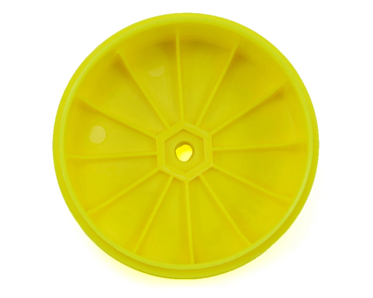 DE Racing Speedline PLUS 2.4 1/10 Buggy Front Wheel (2) (22 2.0) (Yellow) w/10mm Hex 4 DE Racing Speedline PLUS 2.4 1/10 Buggy Front Wheel (2) (22 2.0) (Yellow) w/10mm Hex - Image 2