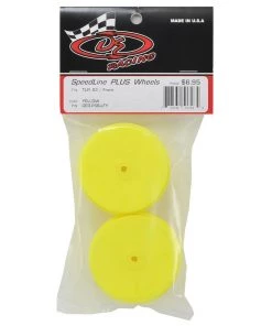 DE Racing Speedline PLUS 2.4 1/10 Buggy Front Wheel (2) (22 2.0) (Yellow) w/10mm Hex 7 DE Racing Speedline PLUS 2.4 1/10 Buggy Front Wheel (2) (22 2.0) (Yellow) w/10mm Hex -DE Racing Official Shop der psb lfy 2
