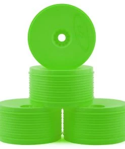 DE Racing "SpeedLine PLUS" 1/8 Truggy Wheel (Green) (4)