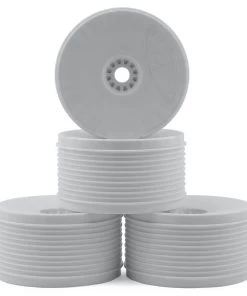 DE Racing "SpeedLine PLUS" 1/8 Truggy Wheel (White) (4)