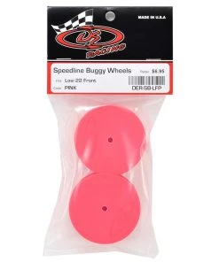 DE Racing 10mm Hex "Speedline" 2.2 1/10 Buggy Front Wheel (2) (TLR 22) (Pink) -DE Racing Official Shop der sb lfp 2
