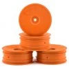DE Racing 12mm Hex "Speedline" 2.2 1/10 Buggy Front Wheels (4) (B6/RB6) (Orange)