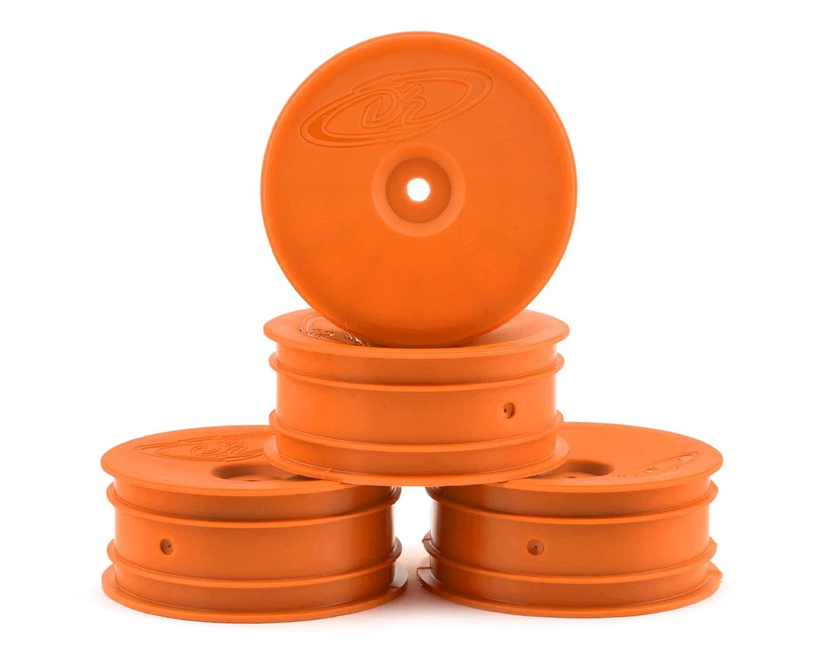 DE Racing 12mm Hex "Speedline" 2.2 1/10 Buggy Front Wheels (4) (B6/RB6) (Orange) 3 DE Racing 12mm Hex "Speedline" 2.2 1/10 Buggy Front Wheels (4) (B6/RB6) (Orange)