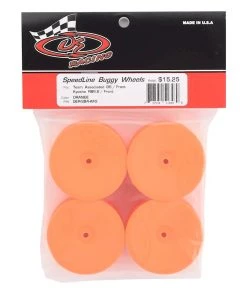 DE Racing 12mm Hex "Speedline" 2.2 1/10 Buggy Front Wheels (4) (B6/RB6) (Orange) 7 DE Racing 12mm Hex "Speedline" 2.2 1/10 Buggy Front Wheels (4) (B6/RB6) (Orange) -DE Racing Official Shop der sb4 afo 2