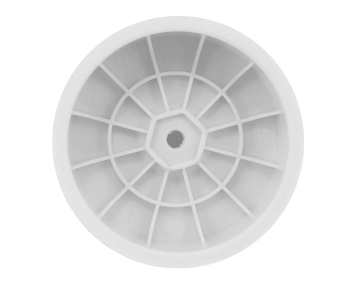 DE Racing 12mm Hex "Speedline" 2.2 1/10 Buggy Front Wheels (4) (B6/RB6) (White) 4 DE Racing 12mm Hex "Speedline" 2.2 1/10 Buggy Front Wheels (4) (B6/RB6) (White) - Image 2