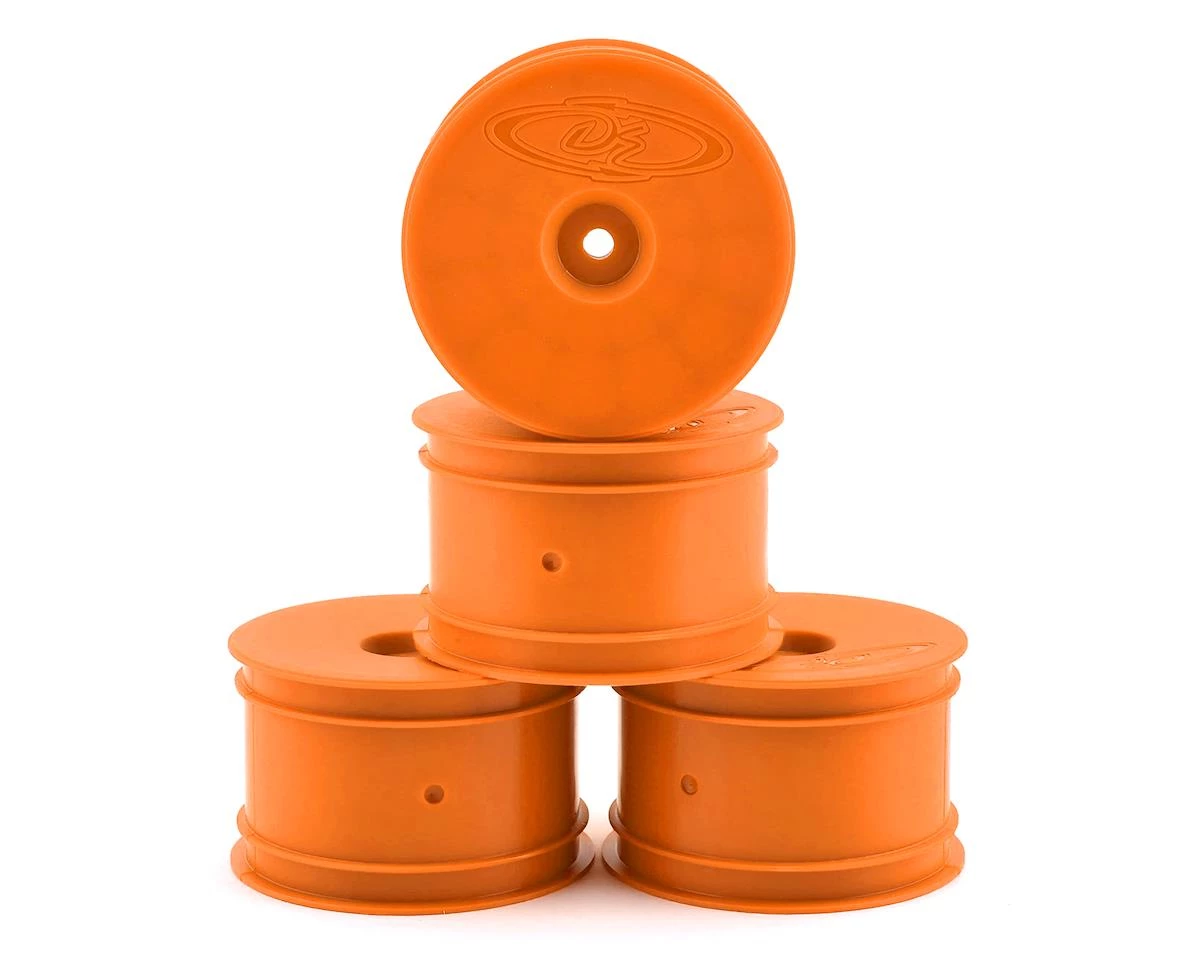 DE Racing Speedline 2.2 1/10 Buggy Rear Wheels (4) (B6/B74/22/22-4) (Orange) w/12mm Hex 3 DE Racing Speedline 2.2 1/10 Buggy Rear Wheels (4) (B6/B74/22/22-4) (Orange) w/12mm Hex