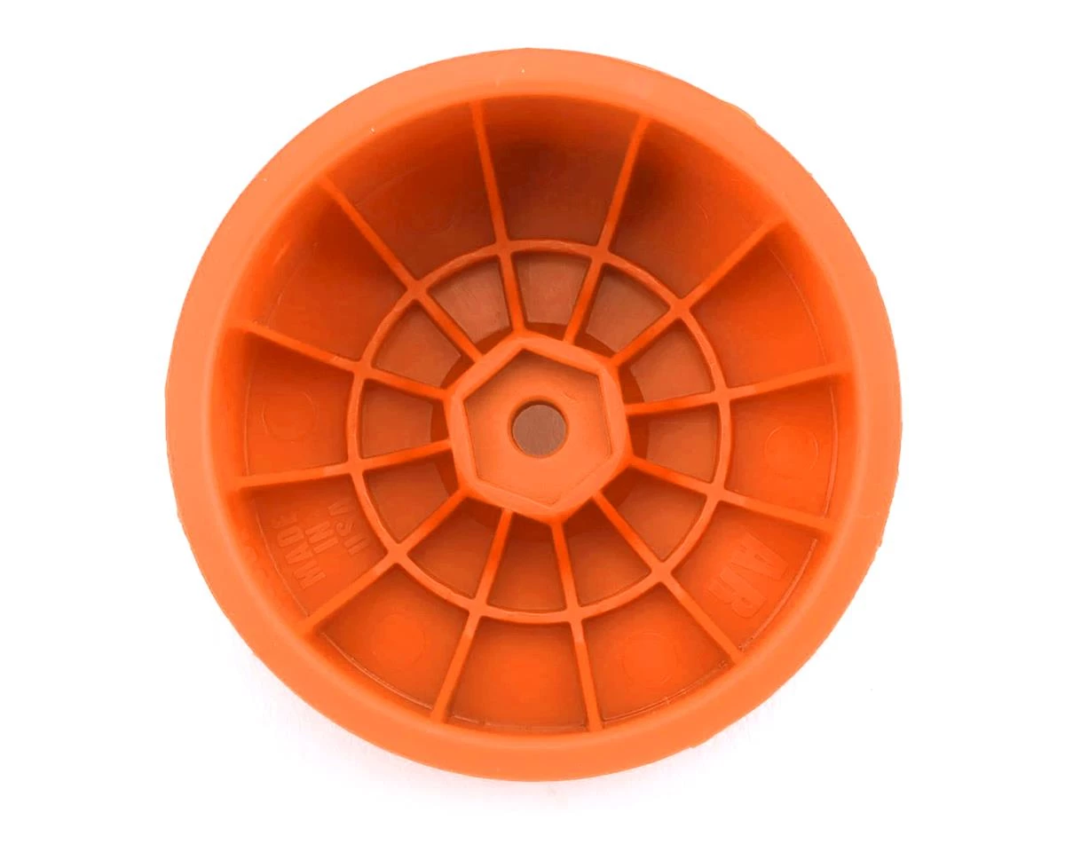 DE Racing Speedline 2.2 1/10 Buggy Rear Wheels (4) (B6/B74/22/22-4) (Orange) w/12mm Hex 4 DE Racing Speedline 2.2 1/10 Buggy Rear Wheels (4) (B6/B74/22/22-4) (Orange) w/12mm Hex - Image 2