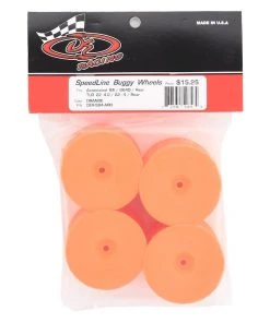 DE Racing Speedline 2.2 1/10 Buggy Rear Wheels (4) (B6/B74/22/22-4) (Orange) w/12mm Hex 7 DE Racing Speedline 2.2 1/10 Buggy Rear Wheels (4) (B6/B74/22/22-4) (Orange) w/12mm Hex -DE Racing Official Shop der sb4 aro 2