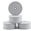 DE Racing Speedline 2.2 4WD Buggy Front Wheel (4) (White) (22-4/EB410) w/12mm Hex -DE Racing Official Shop der sb4 l4w