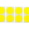 DE Racing Speedway Mud Plug Sticker Disks (Yellow) (8) -DE Racing Official Shop der sds y