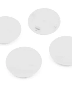 DE Racing Speedway Dirt Oval Mud Plugs (White)