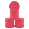 DE Racing 12mm Hex "Speedline" 2.2" 1/10 Stadium Truck Wheel (Pink) (4) (T4.2)