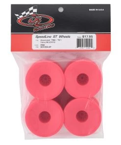 DE Racing 12mm Hex "Speedline" 2.2" 1/10 Stadium Truck Wheel (Pink) (4) (T4.2) -DE Racing Official Shop der ss4 ap 2