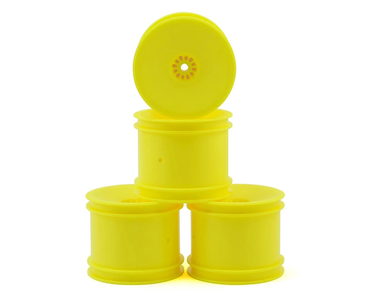 DE Racing 12mm Hex "Speedline" 2.2" 1/10 Stadium Truck Wheel (4) (22T) (Yellow) 3 DE Racing 12mm Hex "Speedline" 2.2" 1/10 Stadium Truck Wheel (4) (22T) (Yellow)