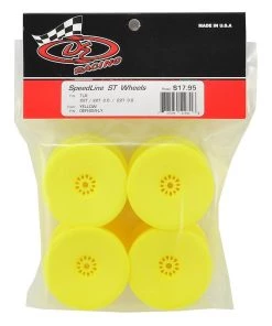 DE Racing 12mm Hex "Speedline" 2.2" 1/10 Stadium Truck Wheel (4) (22T) (Yellow) 7 DE Racing 12mm Hex "Speedline" 2.2" 1/10 Stadium Truck Wheel (4) (22T) (Yellow) -DE Racing Official Shop der ss4 ly 2