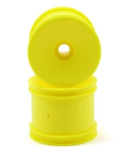 DE Racing Speedline 2.2 1/10 Stadium Truck Wheel (2) (RT6/RT5) (Yellow) w/12mm Hex