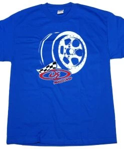 DE Racing “Trinidad” T-Shirt (Blue) (S)